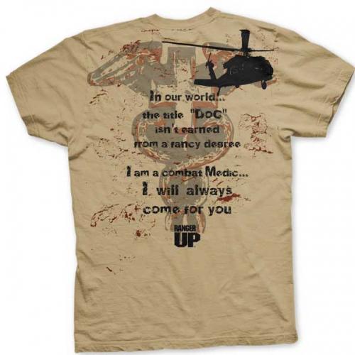 Ranger Up Medic Doc is Earned T-shirt price